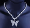 Butterfly Bling Necklace - The Curv'd Experience